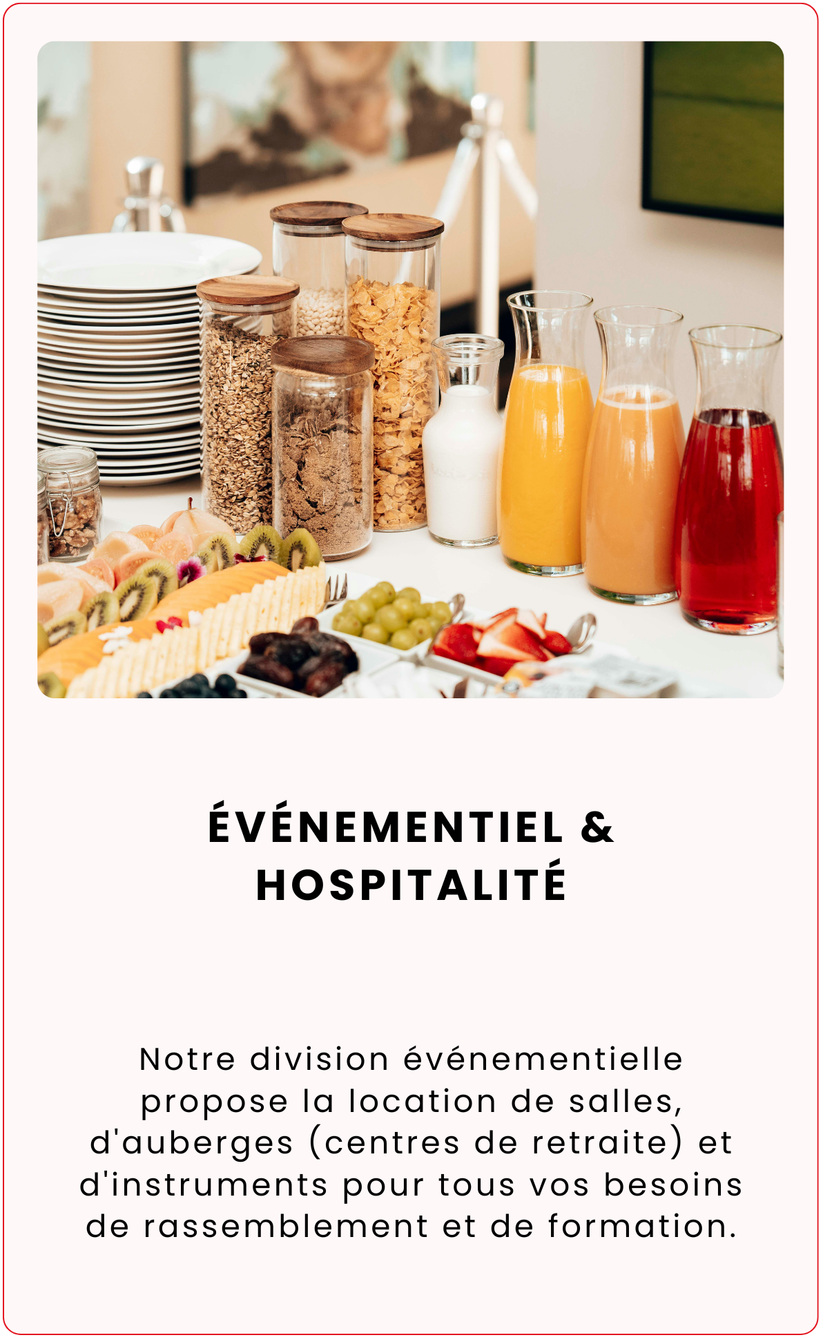 Division événementielle 2